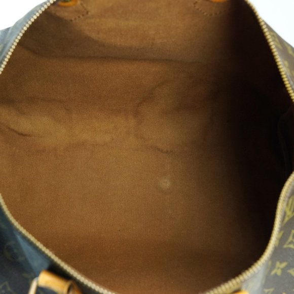 Auth Louis Vuitton Speedy 40 Satchel #7673L28 - Picture 7 of 13